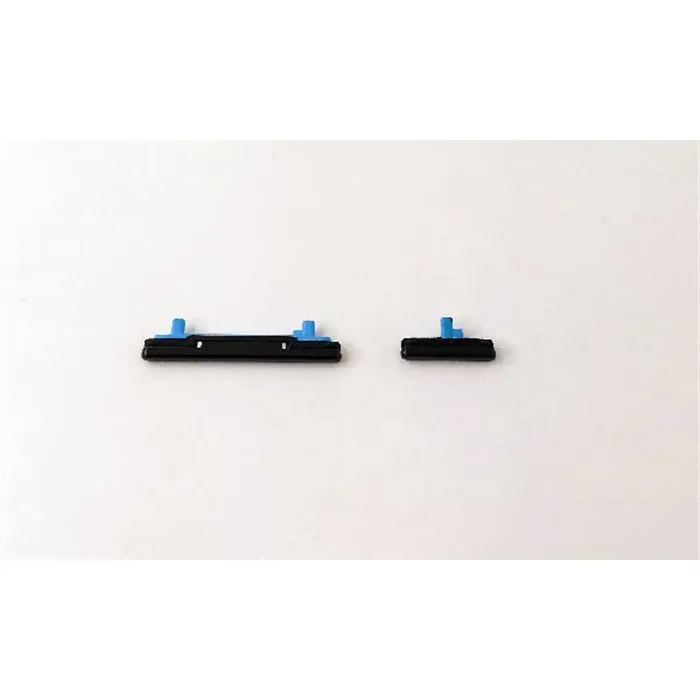 Set 2 botones negros para Samsung Galaxy A53 5G SM-A536 calidad premium