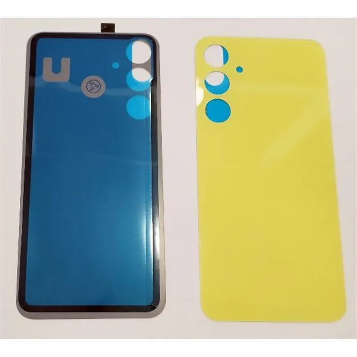 Tapa trasera o tapa bateria amarilla para Samsung Galaxy A55 A556 