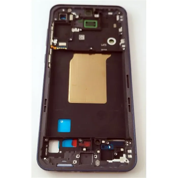 Carcasa o marco central negro para Samsung Galaxy A55 A556