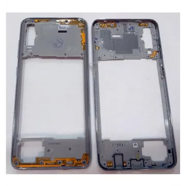 Samsung Galaxy A70 A705 carcasa central o marco plata A705FD SM-A705FD