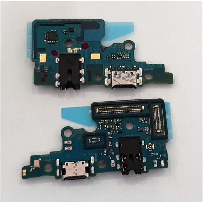 Flex puerto carga para Samsung Galaxy A70 SM-A705 GH96-12468A Service Pack