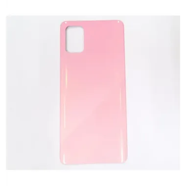 Tapa trasera o tapa bateria rosa para Samsung Galaxy A71 A715F A715
