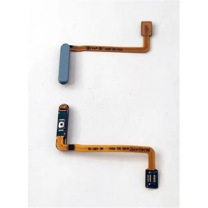 Flex sensor de huella azul claro para Samsung Galaxy M35 5G calidad premium