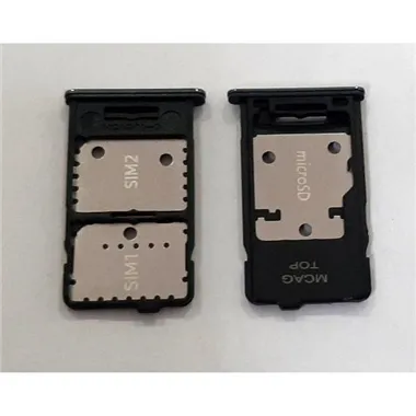 Soporte o bandeja sim dorada para Samsung Galaxy M62 calidad premium