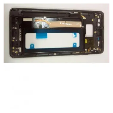 Samsung Galaxy Note 7 SM-N930F marco central negro + flex vo