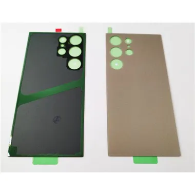 Tapa trasera o tapa bateria gris para Samsung Galaxy S24 Ultra S928 