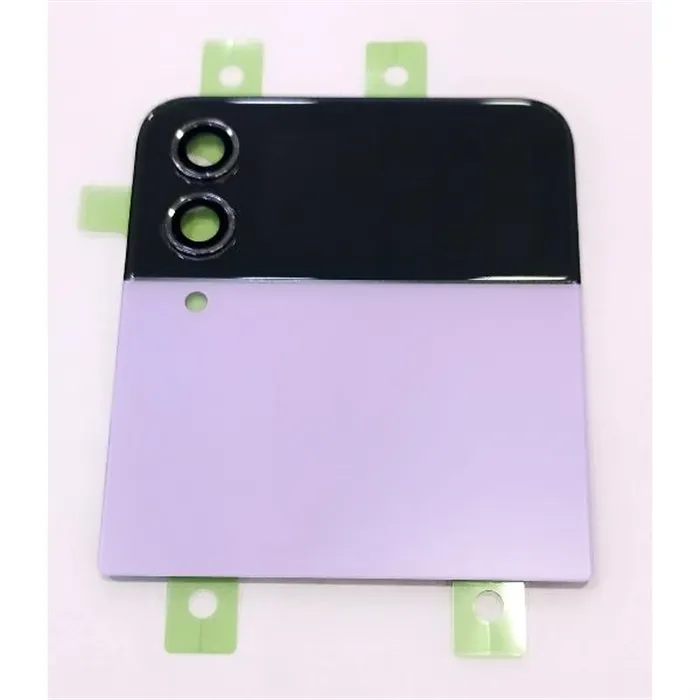 Lcd trasero morado para Samsung Galaxy Z Flip 4 F721 calidad premium
