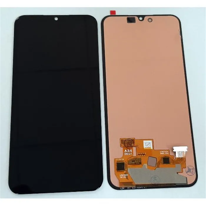 Pantalla oled para Samsung Galaxy A34 5G SM-A346 mas tactil negro compatible