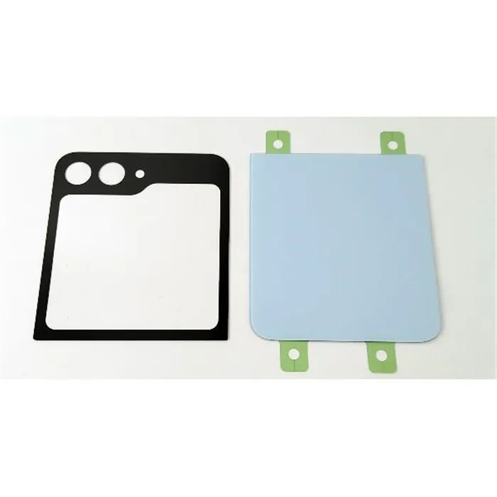 Tapa trasera o tapa bateria azul para Samsung Galaxy Z Flip 6 5G F741 