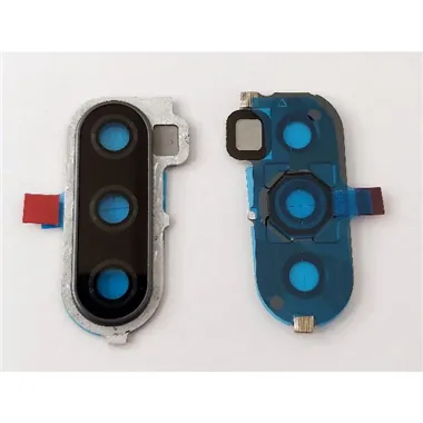 Lente de camara con marco negro para Sony Xperia 10 IV calidad premium