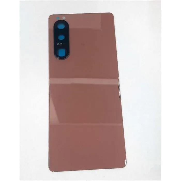 Tapa trasera o tapa bateria rosa para Sony Xperia 5 iii mas cubierta camara