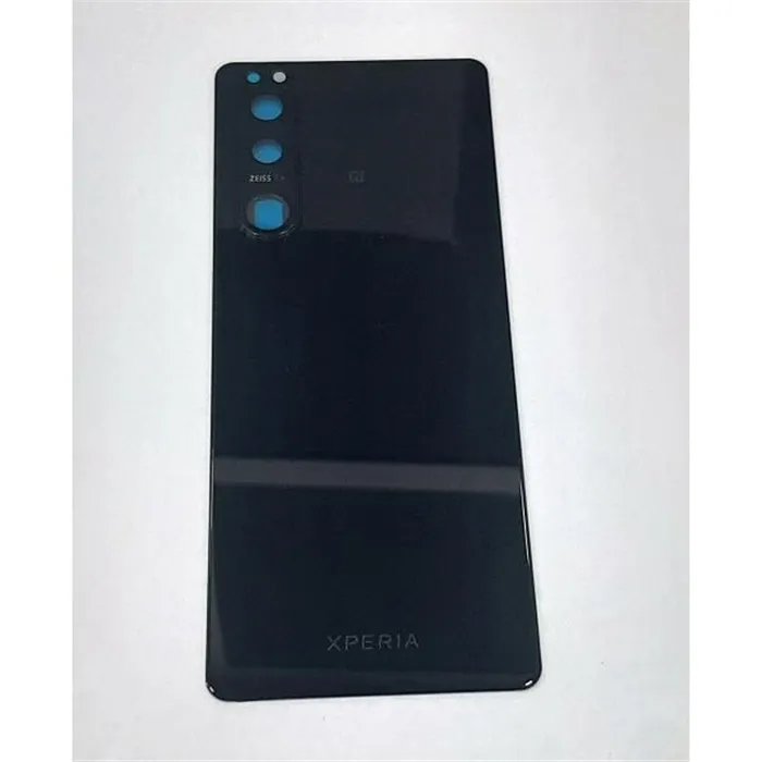 Tapa trasera o tapa bateria negra para Sony Xperia 5 iii mas cubierta camara
