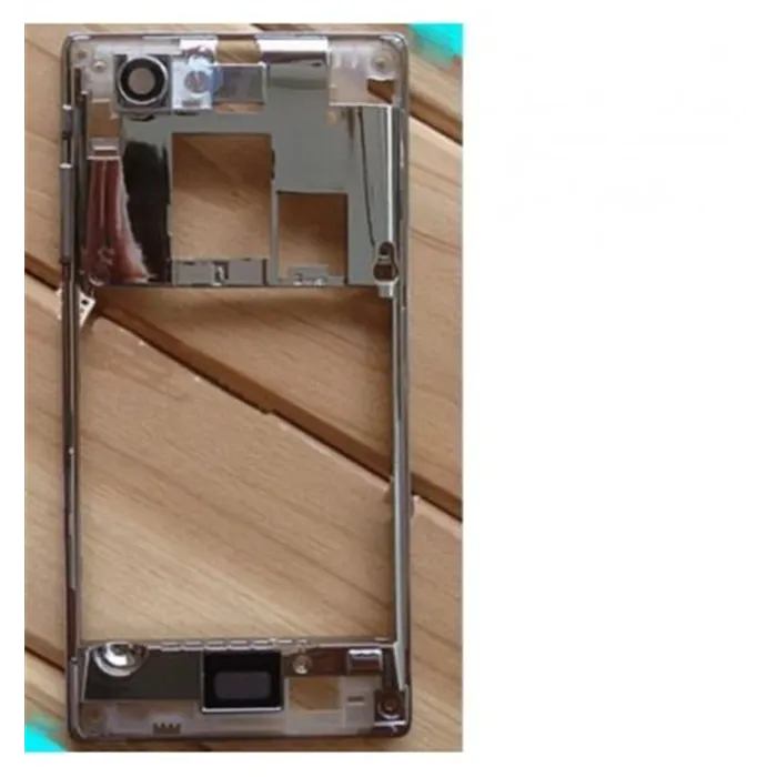 Sony Xperia J ST26I carcasa trasera color plata