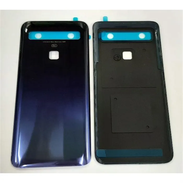 Tapa trasera o tapa bateria azul para TCL 10 5G T790Y