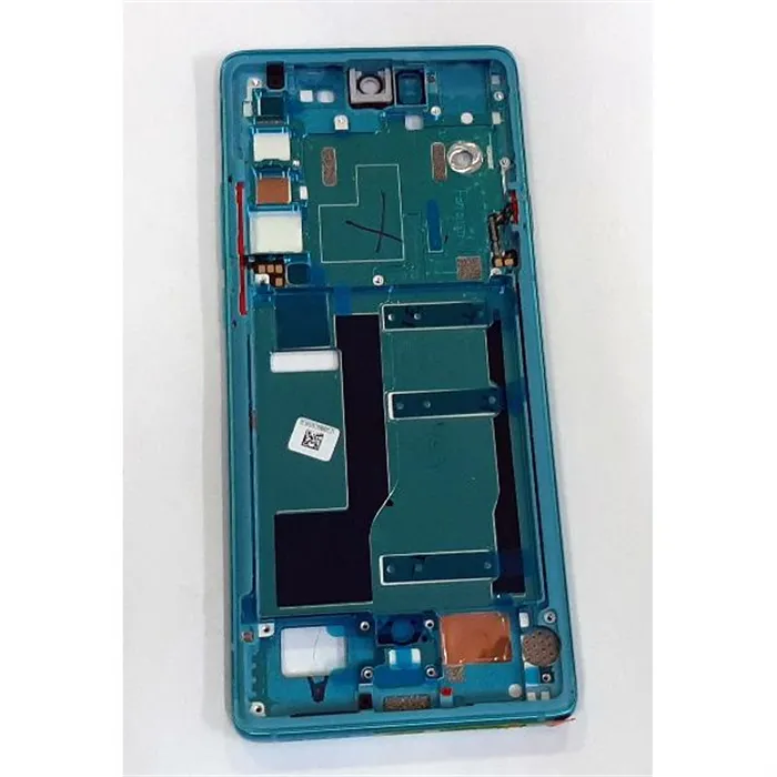 Carcasa central o marco azul para TCL 20 Pro 5G calidad premium