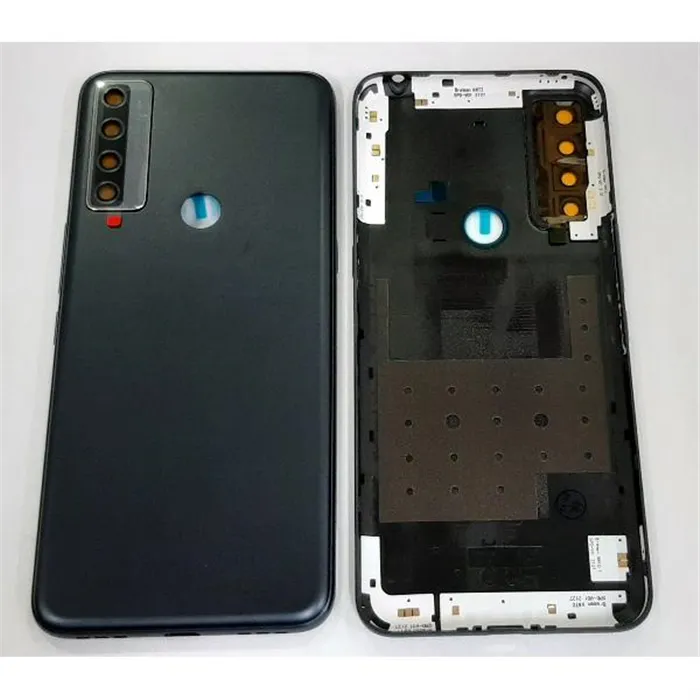 Tapa trasera o tapa bateria negra para TCL 20 R 5G