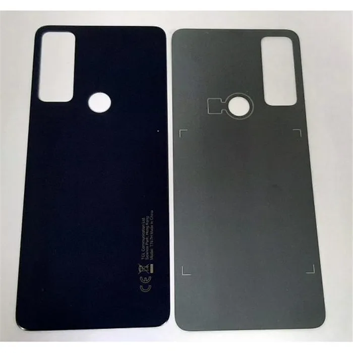 Tapa trasera o tapa bateria azul para TCL 20 R 5G T767H