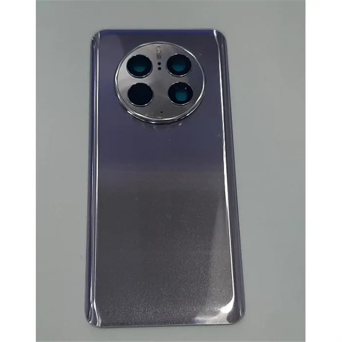 Tapa trasera o tapa bateria violeta para Huawei Mate 50 Pro mas cubierta camara