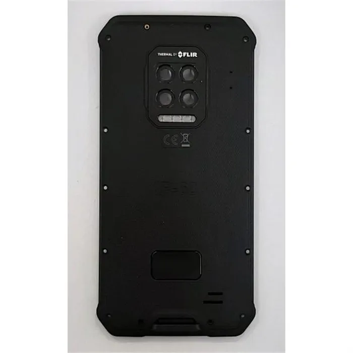 Tapa trasera o tapa bateria negra para Ulefone Armor 9 mas cubierta camara