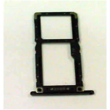 Soporte o bandeja sim negra para Umidigi S5 Pro calidad premium