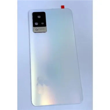 Tapa trasera o tapa bateria blanca para Vivo V21 5G mas cubierta camara