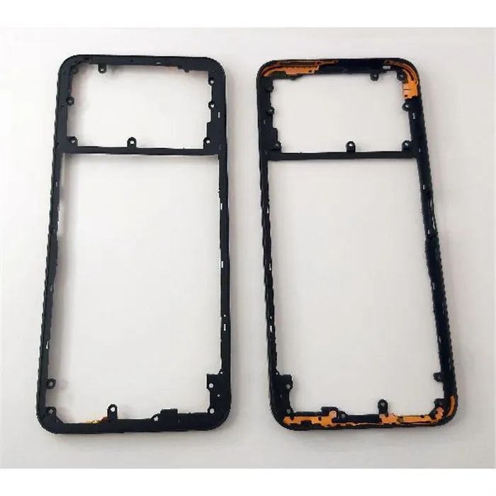 Carcasa trasera o marco negro para Vivo Y01 calidad premium