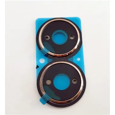 Set 2 cubierta camara dorada para Vivo Y35 2022 calidad premium