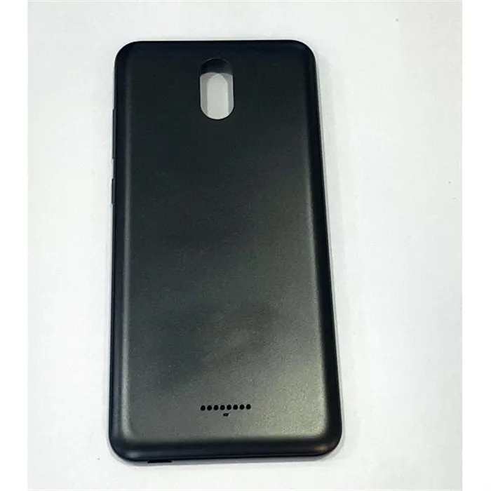 Carcasa trasera o tapa trasera negra para Wiko View Go