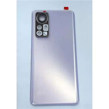 Tapa trasera o tapa bateria purpura para Xiaomi 12 5G mas cubierta camara
