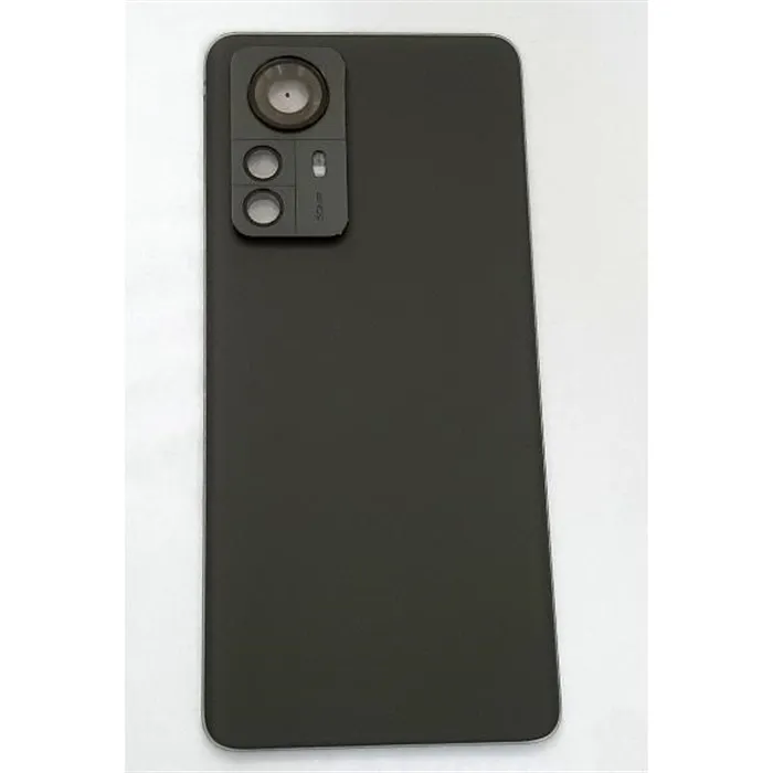 Tapa trasera o tapa bateria negra para Xiaomi 12 Pro 5G mas cubierta camara