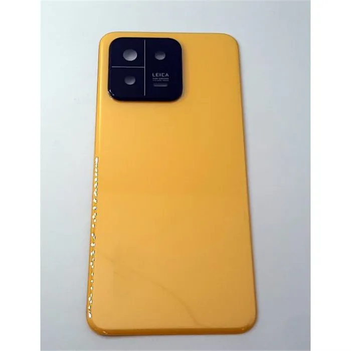 Tapa trasera o tapa bateria amarilla para Xiaomi 13 5G mas cubierta camara