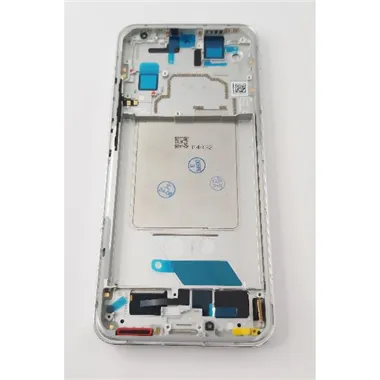 Pantalla lcd para Xiaomi 13 mas tactil negro mas marco plata compatible