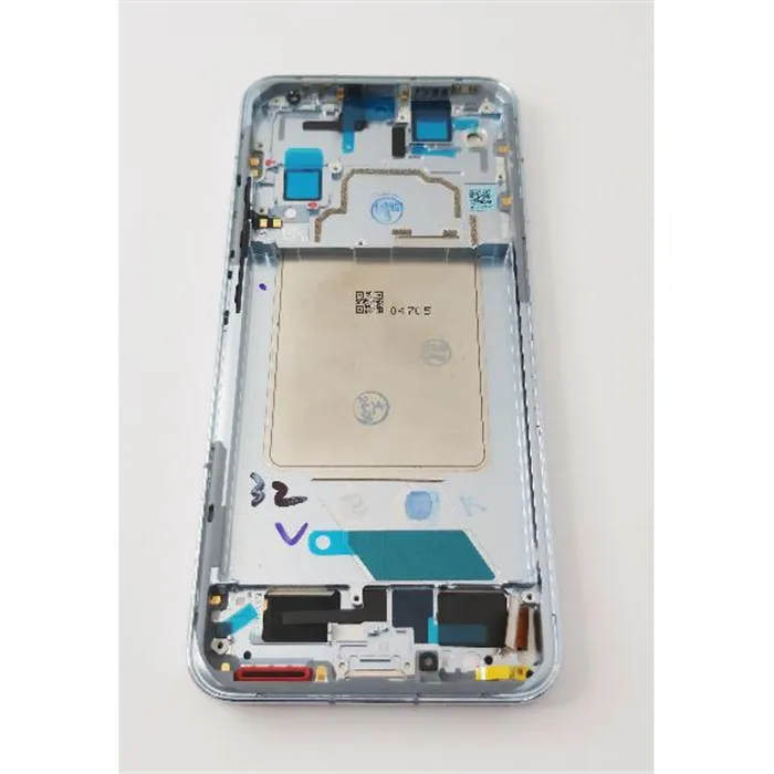 Pantalla lcd para Xiaomi 13 mas tactil negro mas marco azul compatible