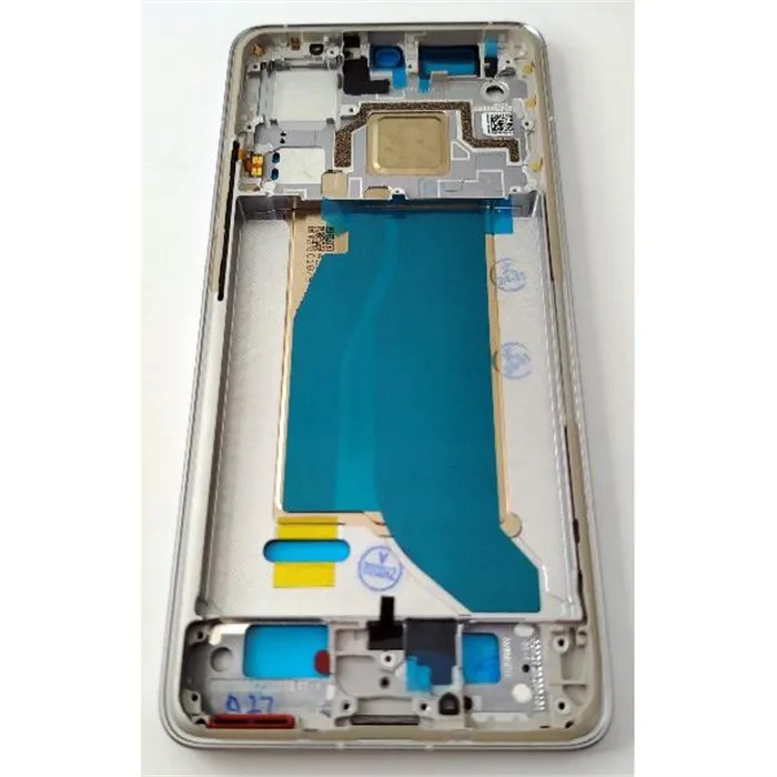 Carcasa o marco central plata para Xiaomi 14T Pro 