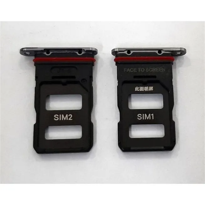 Soporte o bandeja dual sim negra para Xiaomi Mi 11 Ultra calidad premium