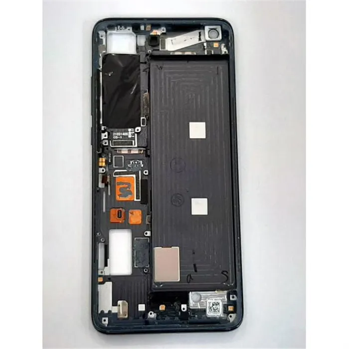 Carcasa central o marco negro para Xiaomi Mi 10S calidad premium