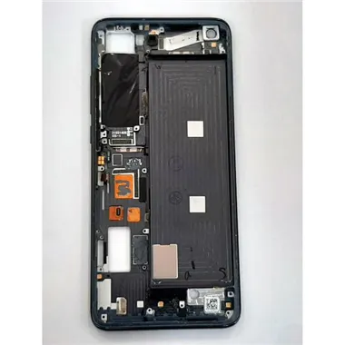 Carcasa central o marco negro para Xiaomi Mi 10S calidad premium