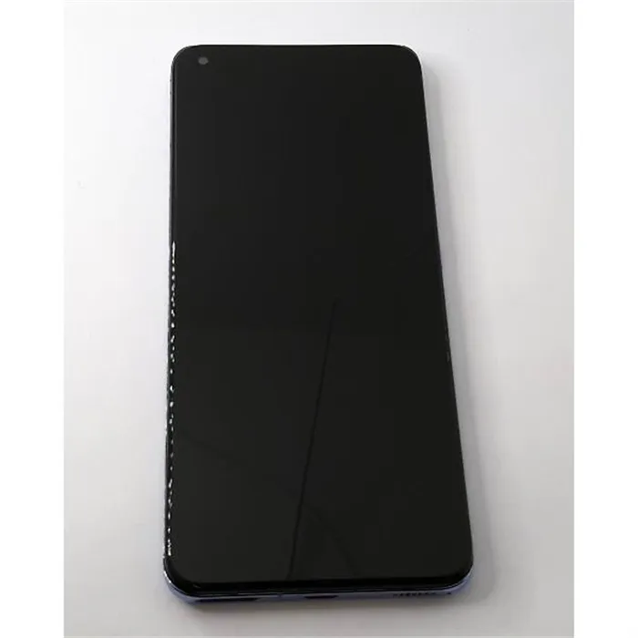 Pantalla TFT para Xiaomi Mi 11 mas tactil negro mas marco purpura compatible