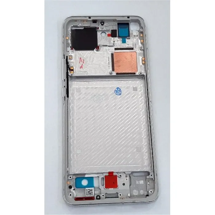 Carcasa central o marco plata para Xiaomi Mi 11 Pro calidad premium