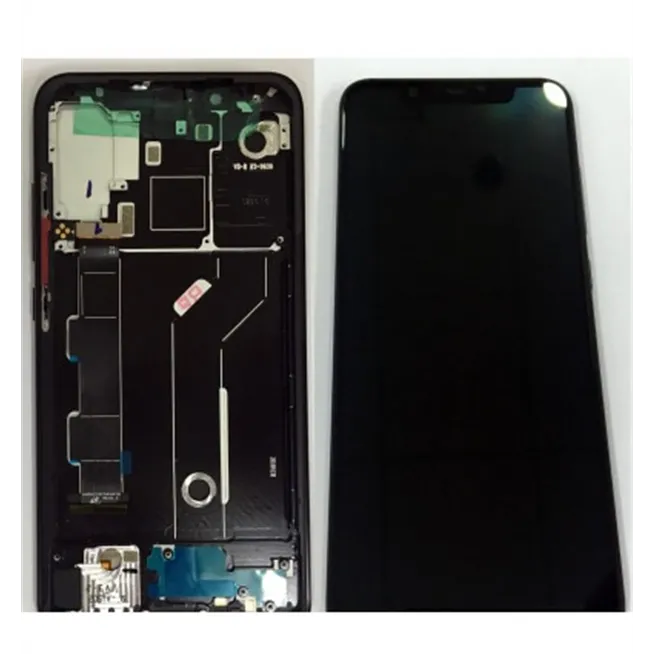 Xiaomi Mi 8 pantalla lcd + tactil negro + marco negro premium