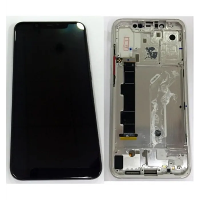 Xiaomi Mi 8 pantalla lcd + tactil negro + marco plata premium