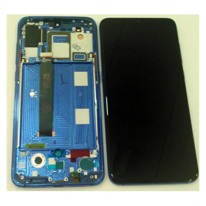 Pantalla lcd para Xiaomi Mi 9 MI9 mas tactil negro mas marco azul compatible