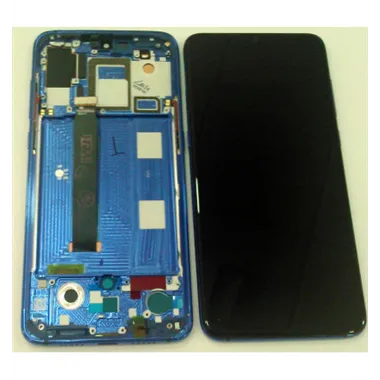 Pantalla lcd para Xiaomi Mi 9 MI9 mas tactil negro mas marco azul compatible