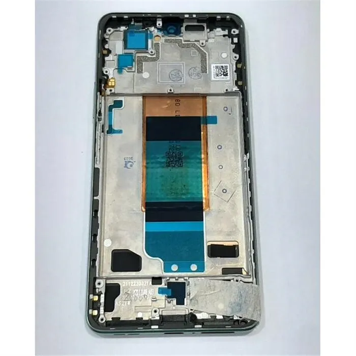 Pantalla lcd para Xiaomi Poco F4 mas tactil negro mas marco verde compatible