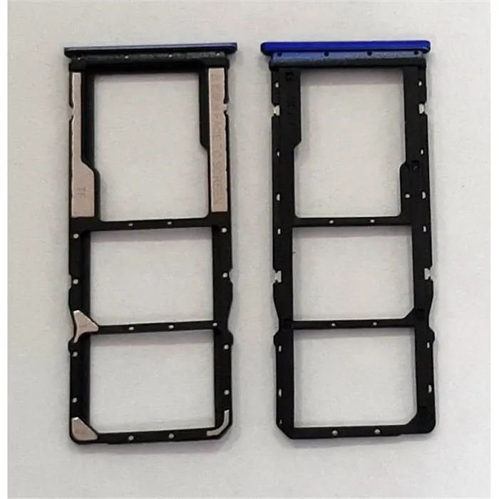 Soporte o bandeja sim azul para Xiaomi Poco M3 calidad premium