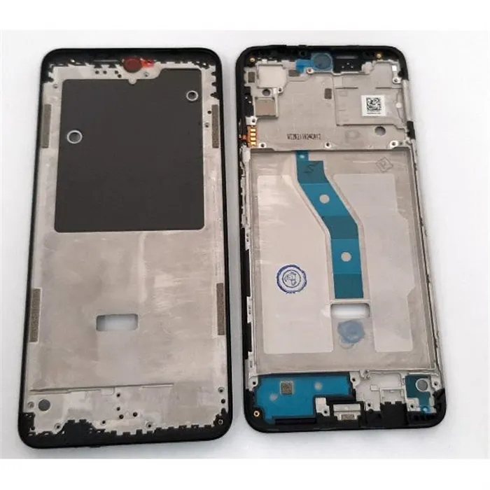 Carcasa frontal o marco negro para Xiaomi Poco M4 Pro 4G calidad premium