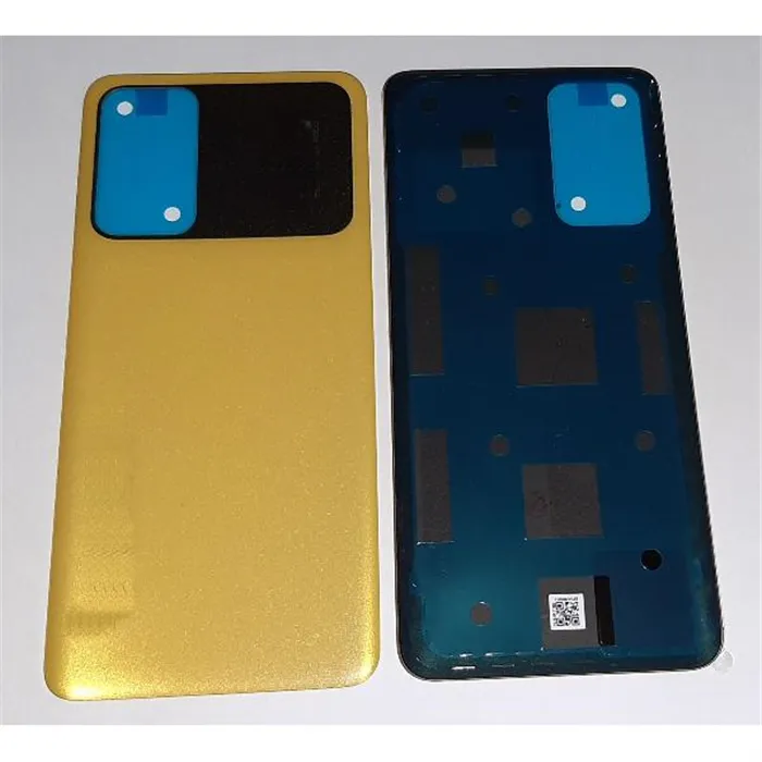 Tapa trasera o tapa bateria amarilla para Xiaomi Poco M4 Pro 5G