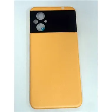 Tapa trasera o tapa bateria amarilla para Xiaomi Poco M5