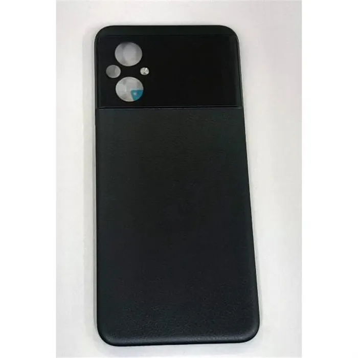 Tapa trasera o tapa bateria negra para Xiaomi Poco M5