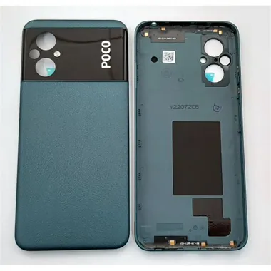 Tapa trasera o tapa bateria verde para Xiaomi Poco M5